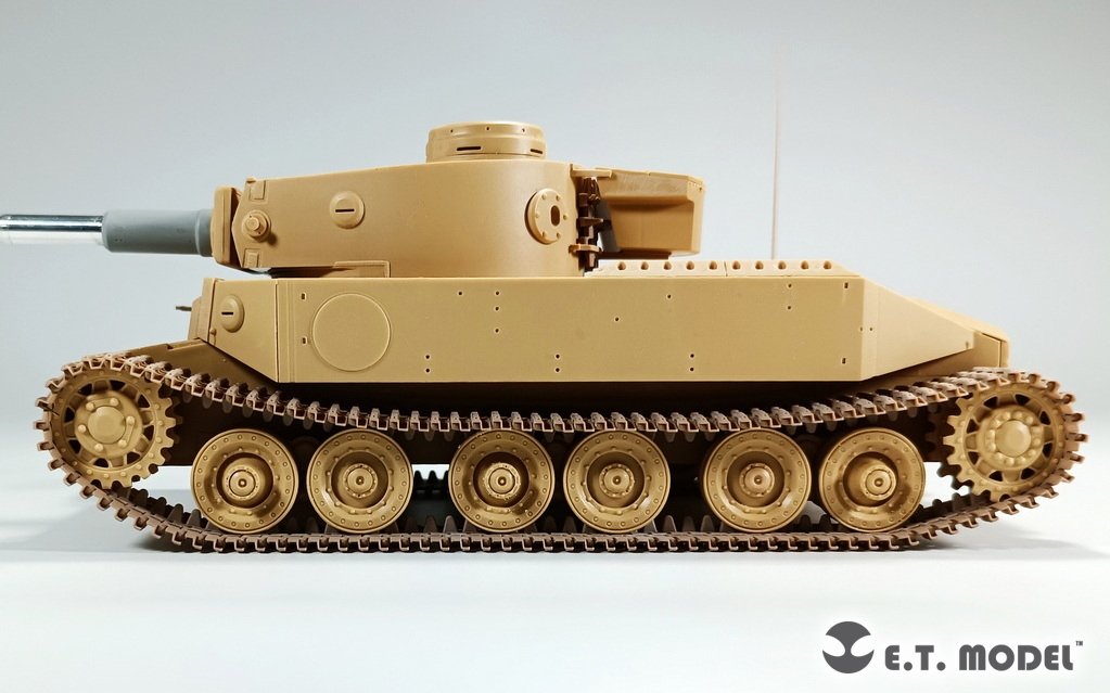 E.T. Model P35-080 WWII German Tiger（P）Workable Track ( 3D Printed ) 1/35 – imagen 7