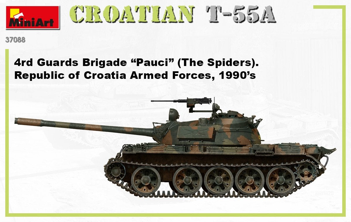 MiniArt 37088 CROATIAN T-55A 1/35 – immagine 3