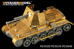Voyager Model PE35440 WWII German 47mm PaK(t) Panzerjager I basic For DRAGON 6230 1/35 – imagen 2