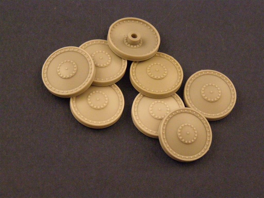 Panzer Art RE35-003 Burn out Wheels for Pz38/Marder III/Hetzer 1/35 – imagen 2