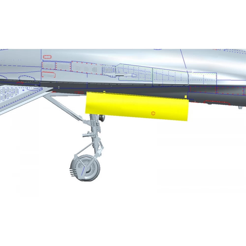 Great Wall Hobby S4818 Su-27 Flanker-B 30th Anniversary Service in China 1/48 – immagine 12