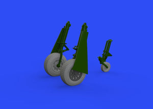 Eduard 648512 P-51D wheels rhomboid treat 1/48 EDUARD – immagine 3