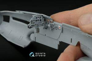 Quinta Studio QD48236 IL-2 1943 (two-seat) 3D-Printed &amp;amp; coloured Interior on decal paper (for Zvezda kit) 1/48 – Bild 8