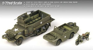 Academy 13408 M3 HALF TRACK &amp;amp; 1/4ton AMPHIBIAN VEHICLE (1/72) – image 2