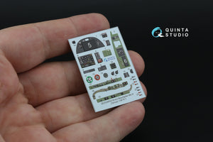 Quinta Studio QD+48554 Bristol Beaufighter Mk.VI 3D-Printed &amp;amp; coloured Interior on decal paper (Tamiya) (with 3D-printed resin parts) 1/48 – imagen 5
