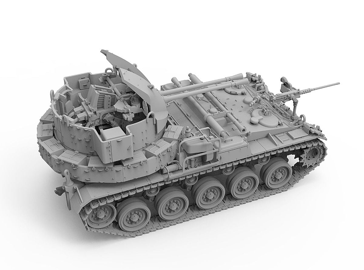 ForeArt 2004 M19 Twin 40mm Gun Motor Carriage 1/72 – zdjęcie 4