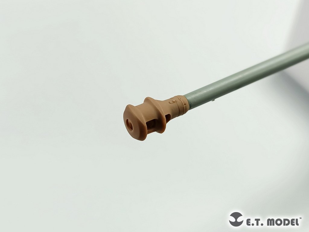 ET Model P35-303 WWII Allemand 75mm KwK/Pak40 Frein de bouche Type 3 (Impression 3D) 1/35 – image 3