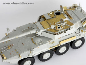E.T. Model E35-003 Modern Spanish Army VRC-105 Centauro RCV (For TRUMPETER 00388) 1/35 – Bild 7