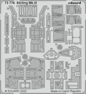 Eduard BIG72171 Stirling Mk. III ESSENTIAL ITALERI 1/72 – zdjęcie 2