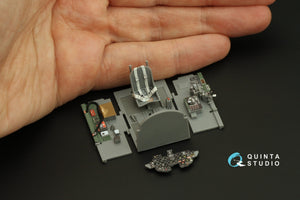 Quinta Studio QD48336 P-47D Thunderbolt Razorback 3D-Printed &amp;amp; colored Interior on decal paper (Tamiya) 1/48 – image 8