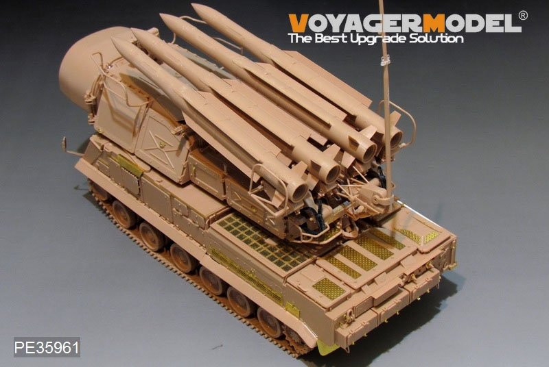 Kit de modernisation Voyager Model PE35961 pour système de missiles de défense aérienne russe moderne 9K37M1 BUK, compatible avec le modèle MENG SS-014 au 1/35 – image 7