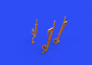 Eduard 648784 P-38J undercarriage legs BRONZE TAMIYA 1/48 – Bild 3