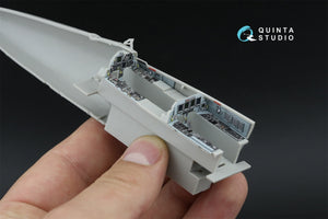 Quinta Studio QD48596 F-15E 3D-Printed &amp;amp; coloured Interior on decal paper (Hasegawa) 1/48