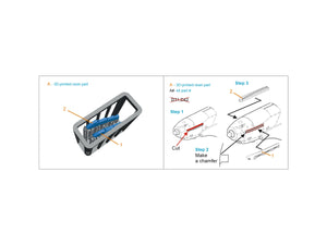 Quinta Studio QT48068 LaGG-3 series 66 Exhaust Pipes (Zvezda) 1/48 – imagen 5