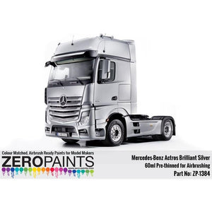 Zero Paints ZP-1384 Mercedes-Benz Actros Brilliant Silver 60ml