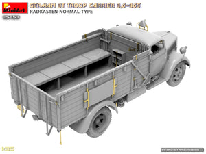 Miniart 35453 German 3t Troop Carrier 3.6-36S Radkasten-Normal-Type 1/35 – immagine 15