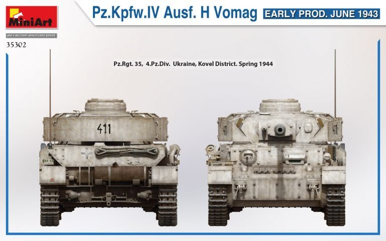 MiniArt 35302 Pz.Kpfw. IV Ausf. H Vomag 1/35 – imagen 3
