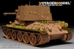 Voyager Model PE35973 Egyptain T-34/122 S.P.G Basic For RFM 5013 1/35 – immagine 15