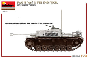 MiniArt 72103 StuG III Ausf. G FEB 1943 PROD. WITH WINTER TRACKS 1/72 – imagen 4