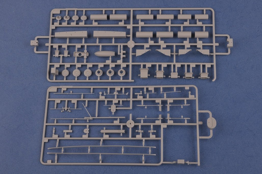 Hobby Boss 86503 French Navy Pre-Dreadnought Battleship Danton 1/350 – imagen 6