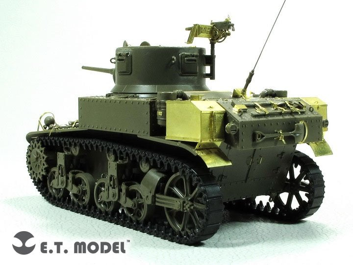 ET Model E35-280 US M3 STUART Light Tank（Late Production) (For TAMIYA 35360) 1/35 – image 3