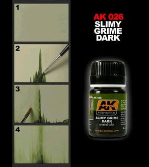 AK Interactive AK026 Slimy Grime Dark 35ml – Bild 2