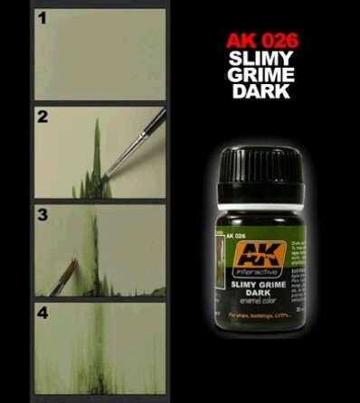 AK Interactive AK026 Slimy Grime Dark 35ml – Bild 2