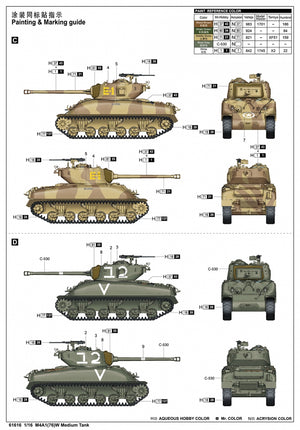 I Love Kit 61616 M4A1(76)W Medium Tank 1/16 – imagen 3