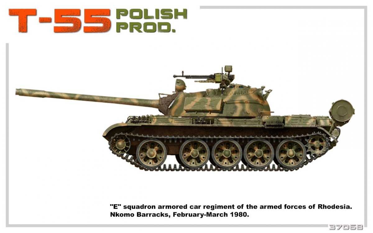 MiniArt 37068 T-55 POLISH PRODUCTION 1/35 – zdjęcie 8