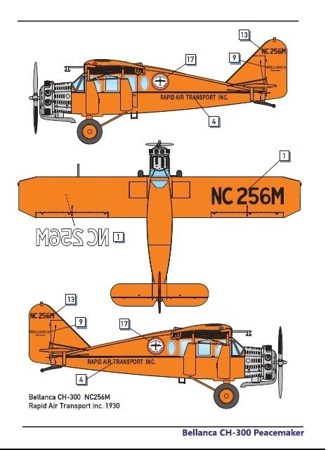 Dora Wings 72022 Bellanca CH-300 Pacemaker 1/72 – Bild 5