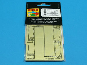 Aber 35A106 Turret side stowage bins for german tank Pz.Kpfw. VI Ausf.E - Initial production model 1/35 – image 3