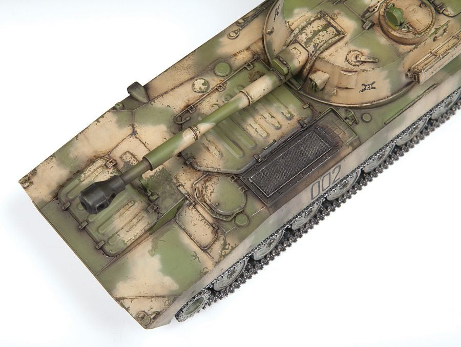 Zvezda 3660 2S1 Gvozdika Self propelled Howitzer - polskie oznaczenia 1/35 – imagen 9