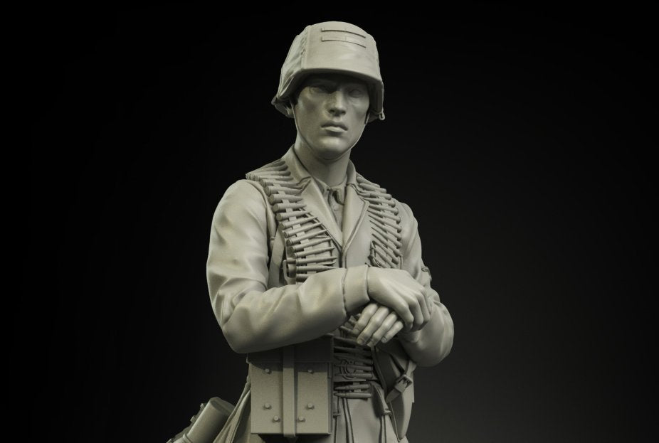 Panzer Art FI35-039 Waffen-SS MG-42 gunner 1/35 – immagine 3