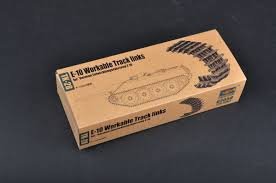 Maillons de chenille fonctionnels Trumpeter 02058 pour E-10 (1/35)