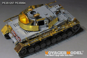 Voyager Model PE351257 WWII German Pz.Kpfw.IV Ausf.F1 LateProduction Basic For DRAGON 6957 1/35 – imagen 2