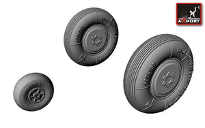 Armory Models AW48003 Yakovlev Yak-1 wheels 1/48 – immagine 2