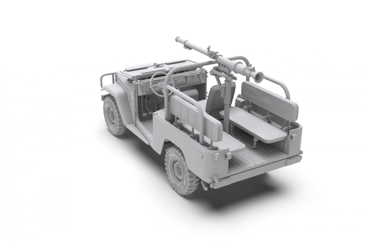 AK Interactive AK35003 FJ43 PICKUP WITH SPG-9 RECOILLESS GUN 1/35 – imagen 8