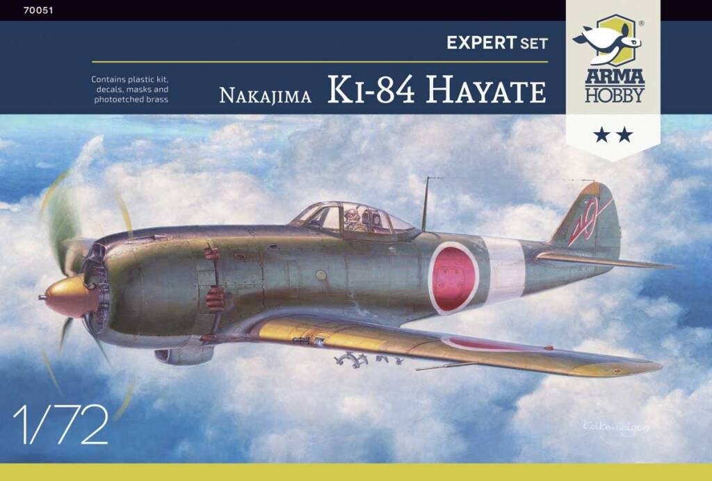 Arma Hobby 70051 Nakajima Ki-84 Hayate Expert Set 1/72