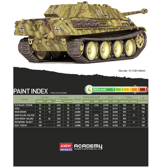 Academy 13539 German Sd.Kfz. 173 Jagdpanther Ausf.G1 1/35 – immagine 5