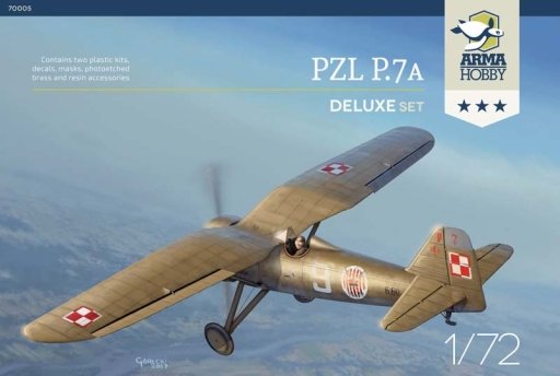 Arma Hobby 70005 PZL P.7a - Coffret Deluxe 1/72 