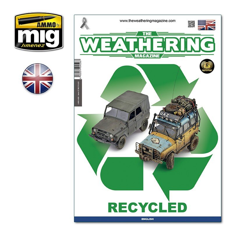 Ammo of Mig Jimenez 4526-ENG The Weathering Aircraft - Numéro 27 RECYCLÉ (Anglais)