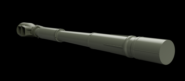 Panzer Art GB35-115 D-20 Gun barrel for SP Howitzer 2S3 “Akatsiya” 1/35 – imagen 3