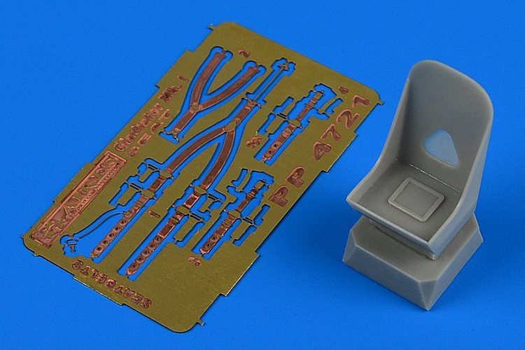 Aires 4721 Gloster Gladiator seat 1/48 RODEN/EDUARD