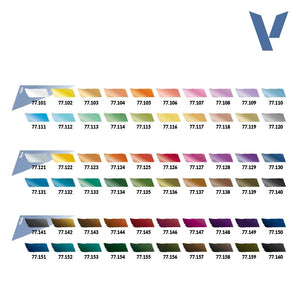Vallejo 77273 TMM Core Set (60 x 18 ml + Brush + Guide)