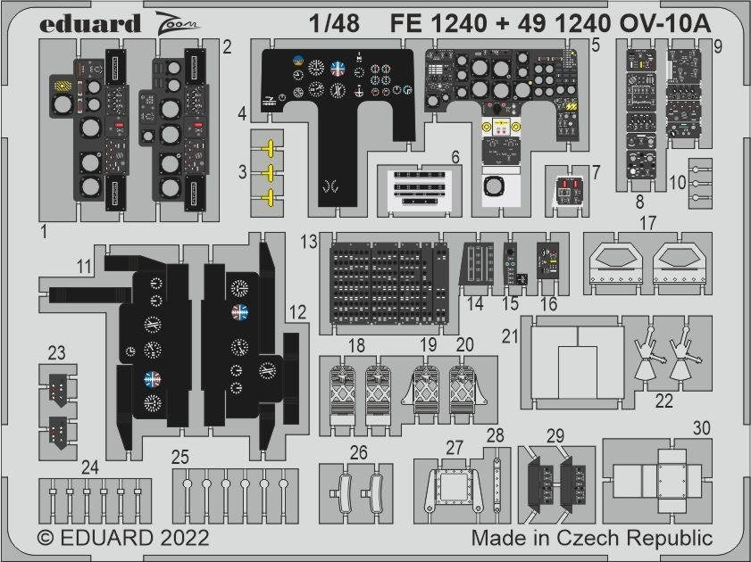 Eduard BIG49317 OV-10A ICM 1/48 – immagine 4
