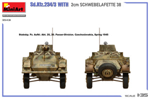 MiniArt 35431 Sd.Kfz.234/3 Avec 2cm Schwebelafette 38 1/35 – image 13