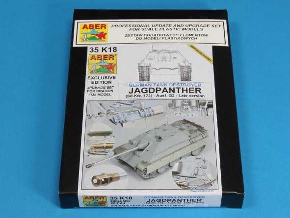 Aber 35K18 Sd,Kfz. 173 Jagdpanther - late/final version 1/35 – imagen 13