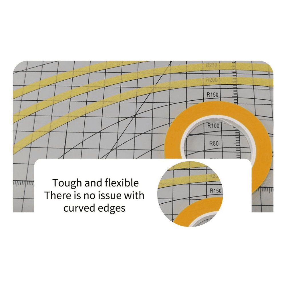 DSPIAE MT-15 15mm WASHI MASKING TAPE / Taśma maskująca 15mm x 18m – zdjęcie 3