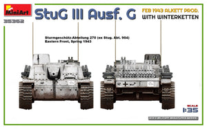 Mini Art 35362 StuG III Ausf. G FEB 1943 ALKETT PROD. WITH WINTERKETTEN 1/35 – zdjęcie 11