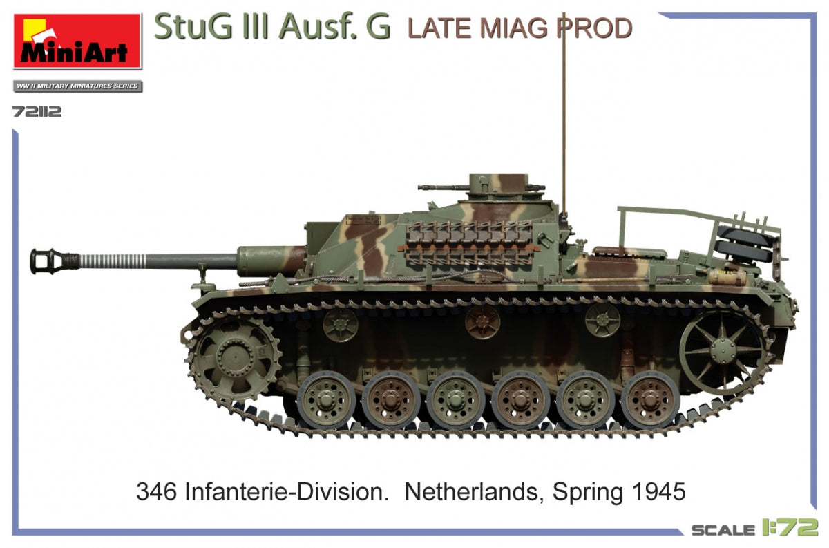 MiniArt 72112 StuG III Ausf. G Late Miag Prod. 1/72  – image 3